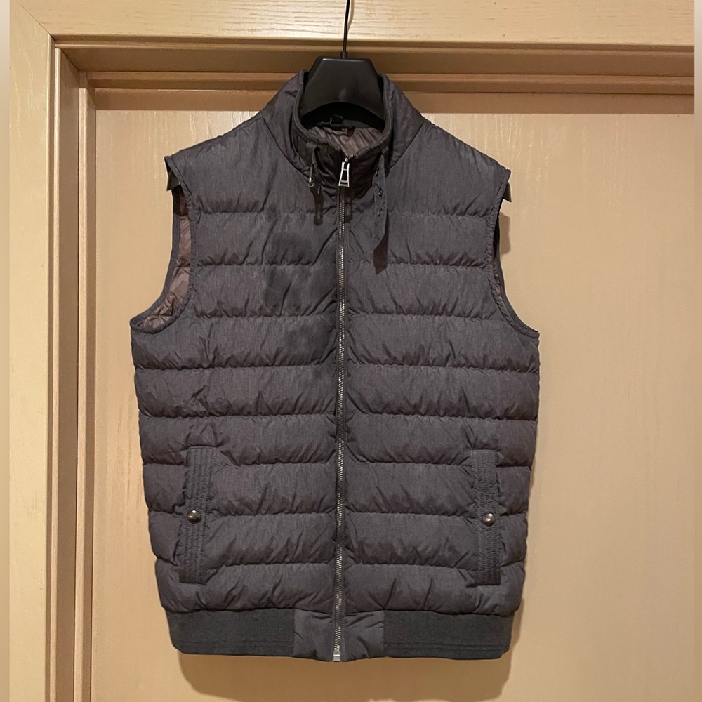 Belstaff Circuit Charcoal Puffer Vest
